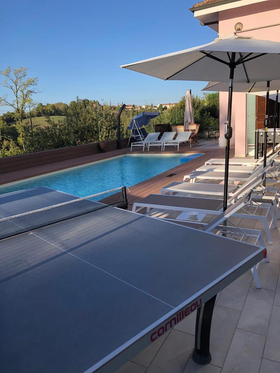Day, Table tennis, Pool view, Swimming pool, sunbed
