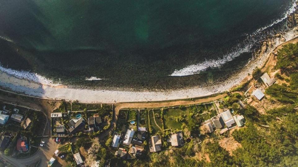Bird's eye view, Sea view