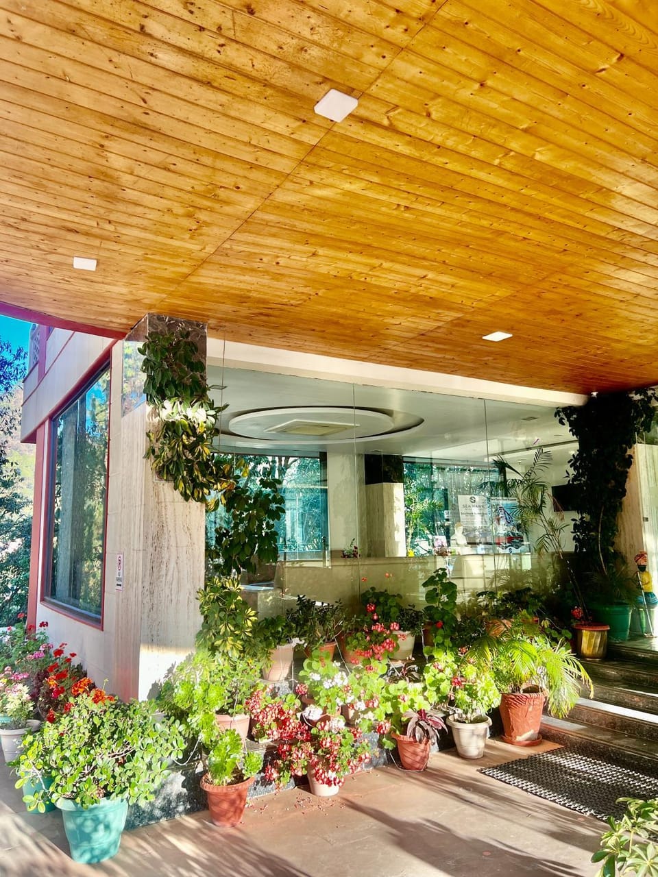 Property building, Garden