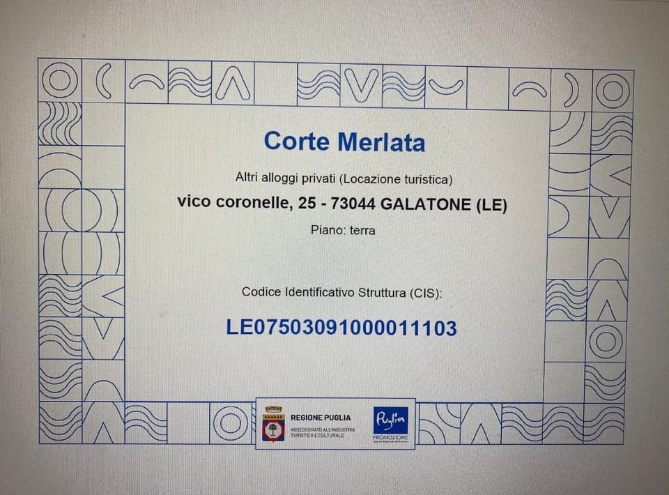 Certificate/Award