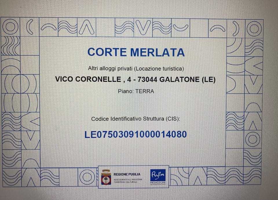Certificate/Award