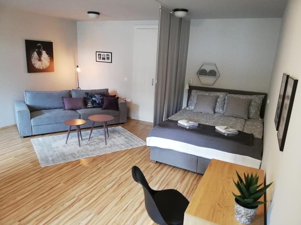 Living room, Bedroom