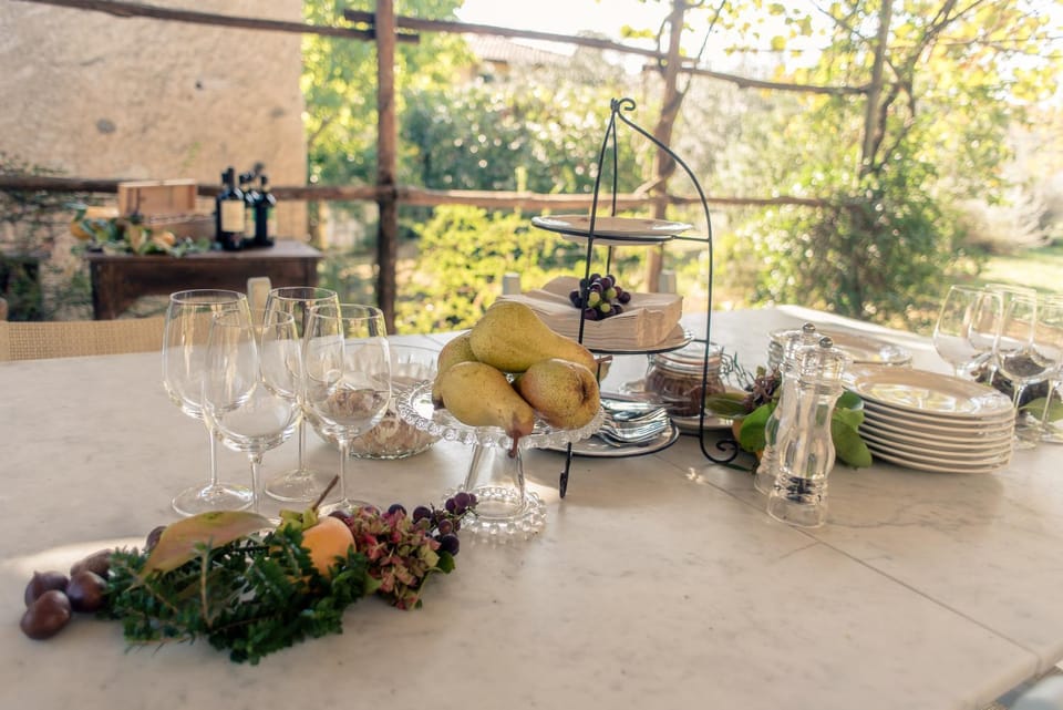 Patio, Garden, Food and drinks