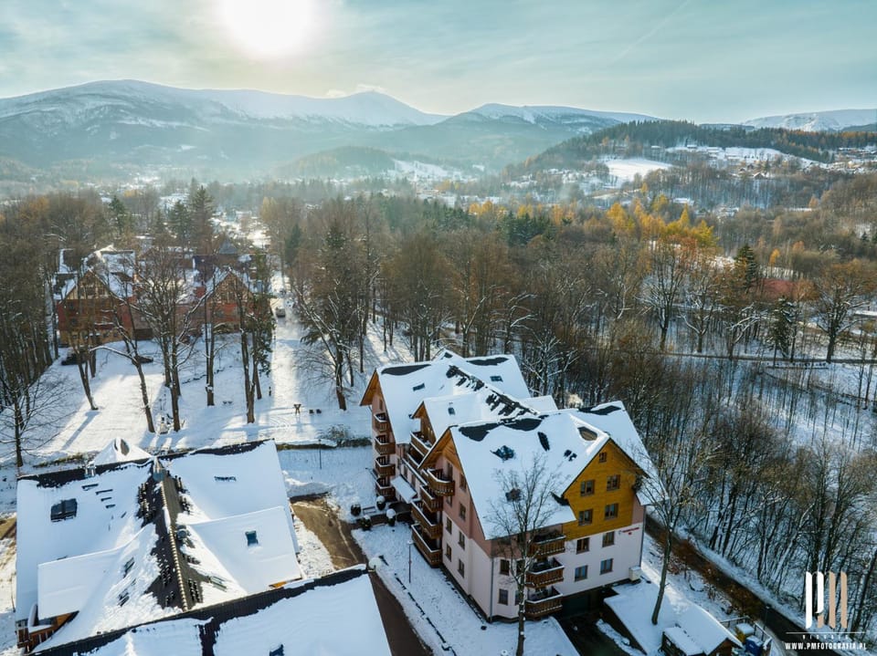 Bird's eye view, Mountain view