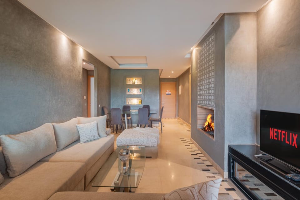 Vue époustouflante sur L Atlas - Prestigia Apartment in Marrakesh