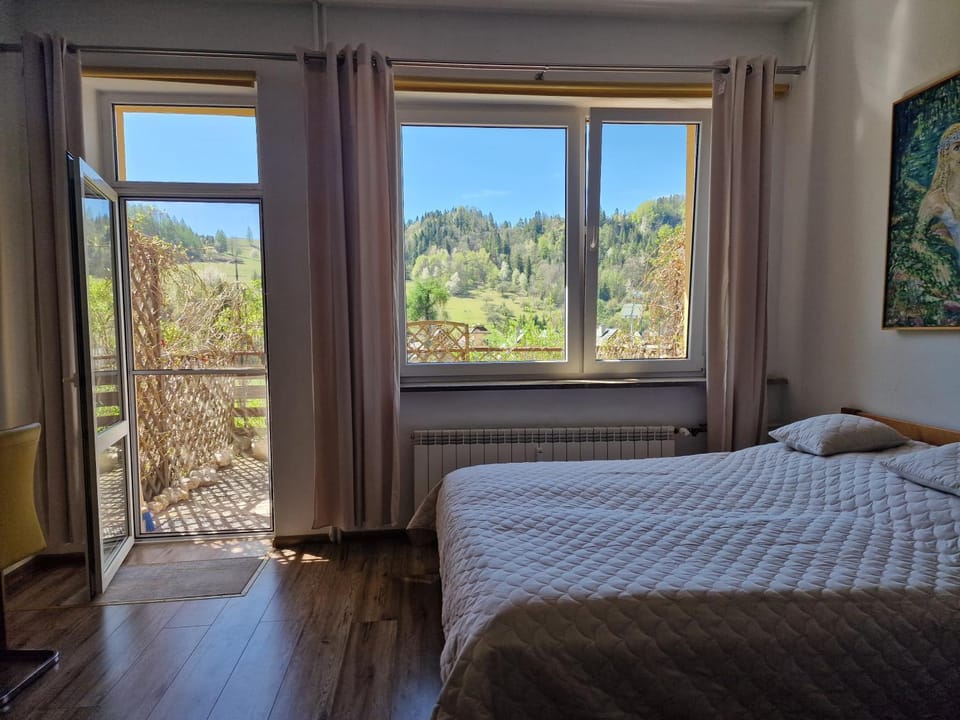 Zielona Przystań Apartament z widokiem na Pieniny Apartment in Lesser Poland Voivodeship