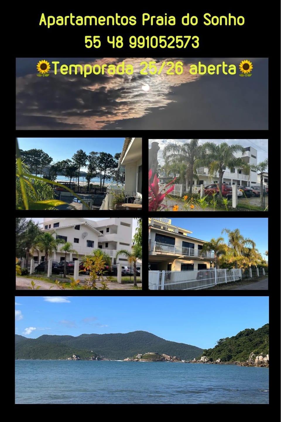 Apartamento Ilhas Três Irmãs Apartment in Florianopolis