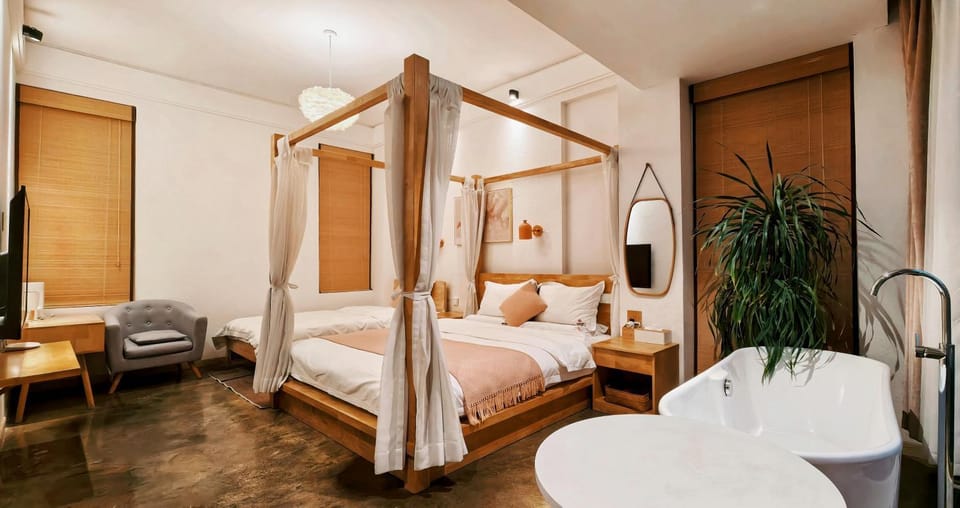 Bed, Bedroom