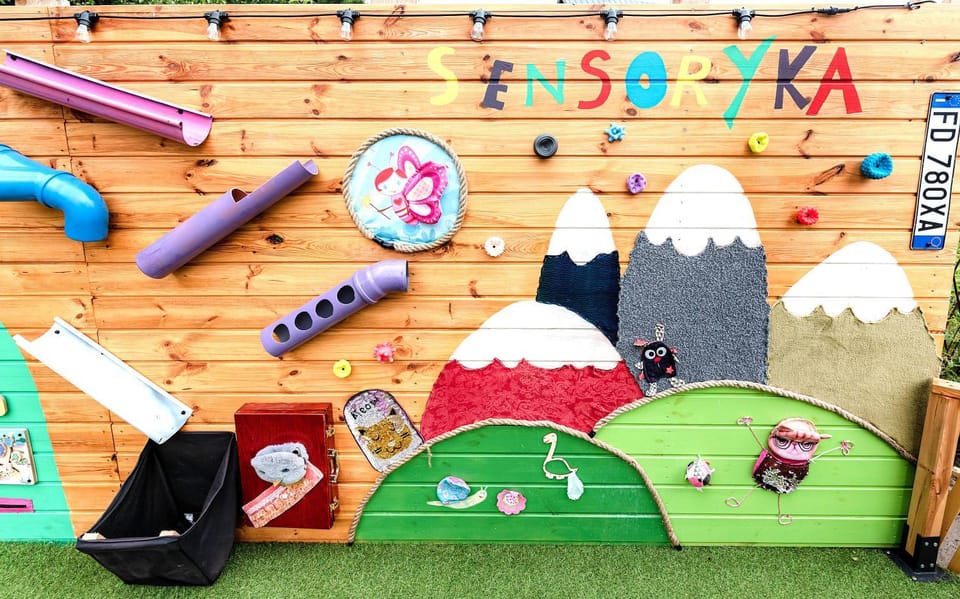 Children play ground, Garden