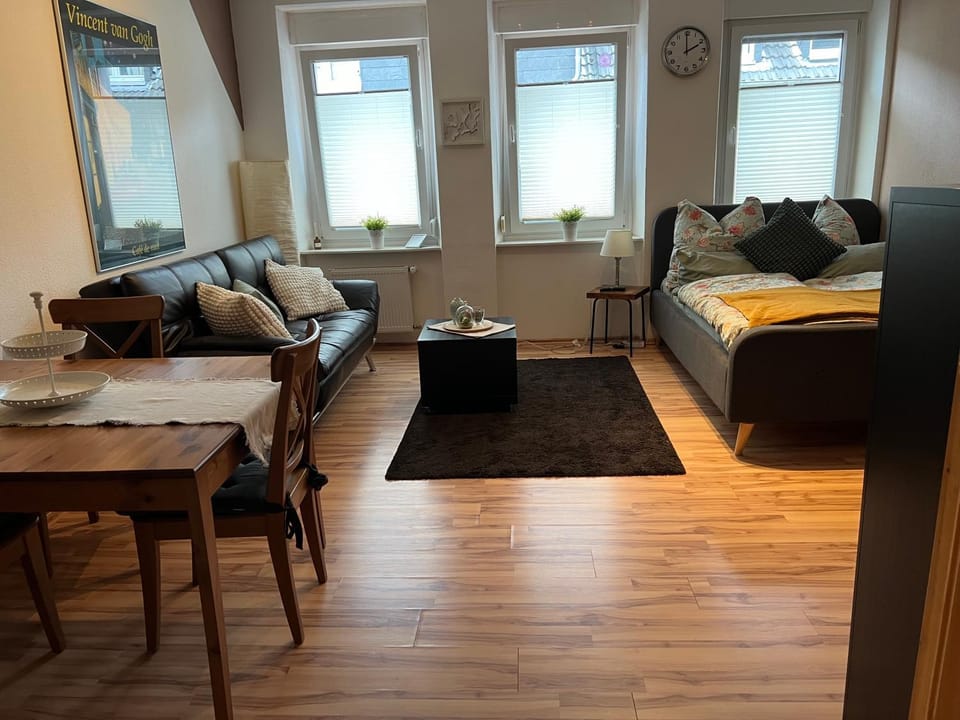 Living room, Dining area, Bedroom