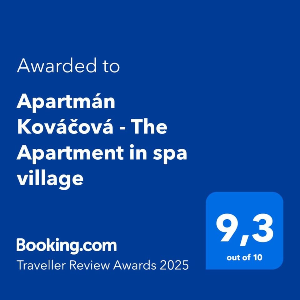 Apartmán Kováčová - The Apartment in spa village Apartment in Slovakia
