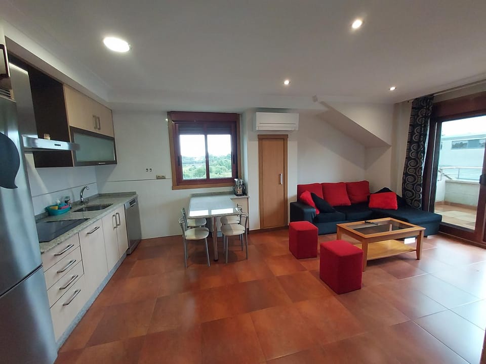 Kitchen or kitchenette, Living room