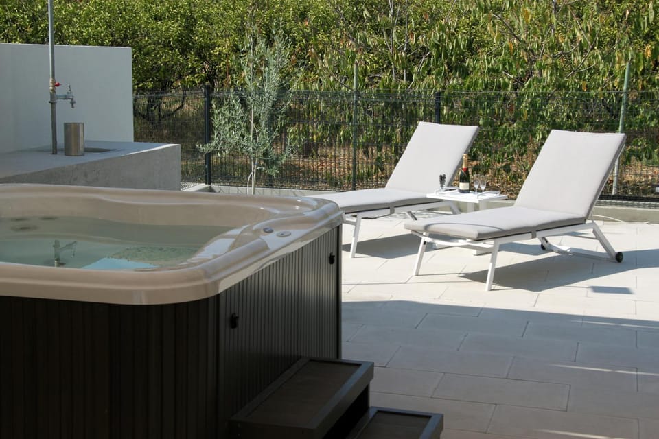 Natural landscape, sunbed