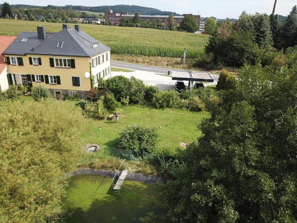 Property building, Garden