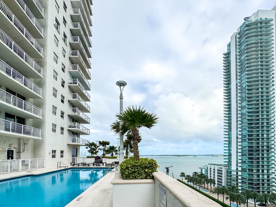 Pool view, Swimming pool