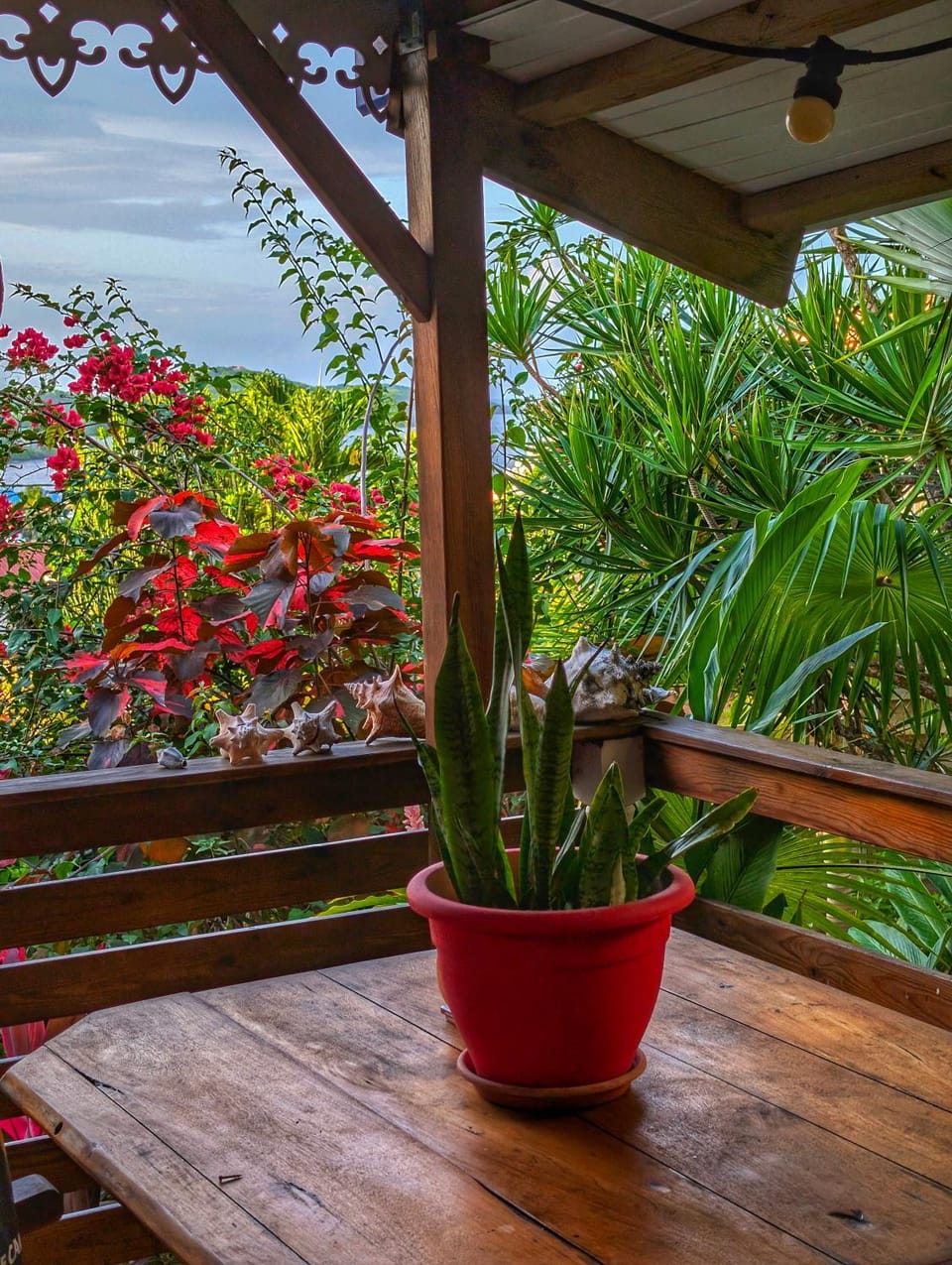 View (from property/room), Balcony/Terrace, Garden view