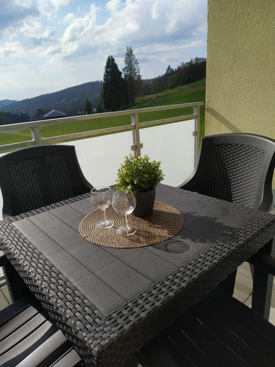Spring, Natural landscape, View (from property/room), Balcony/Terrace, Mountain view