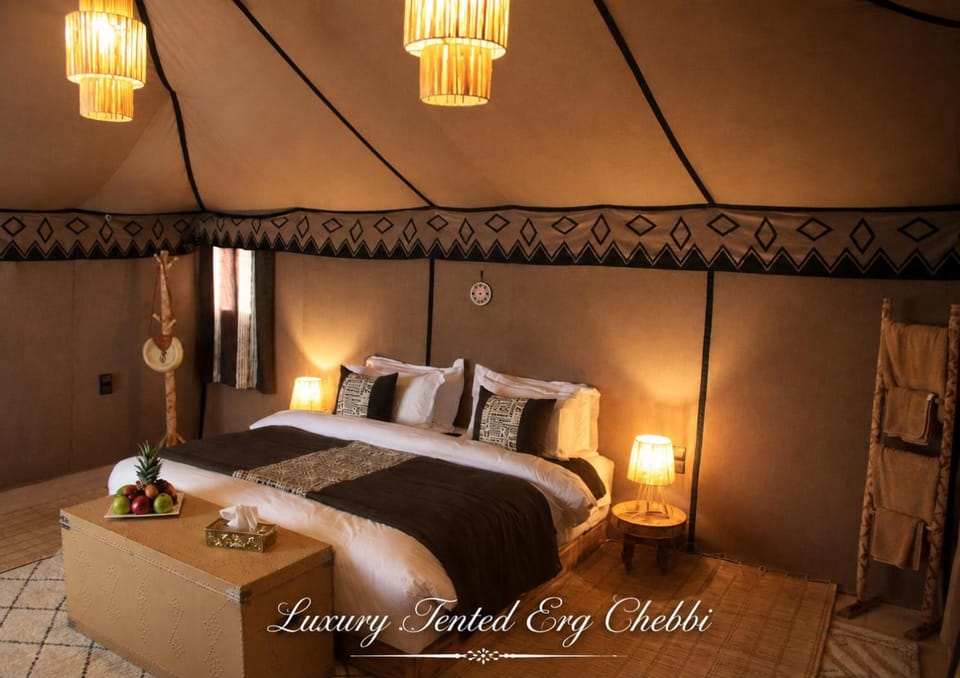 Luxury Tented Erg Chebbi Luxury tent in Morocco