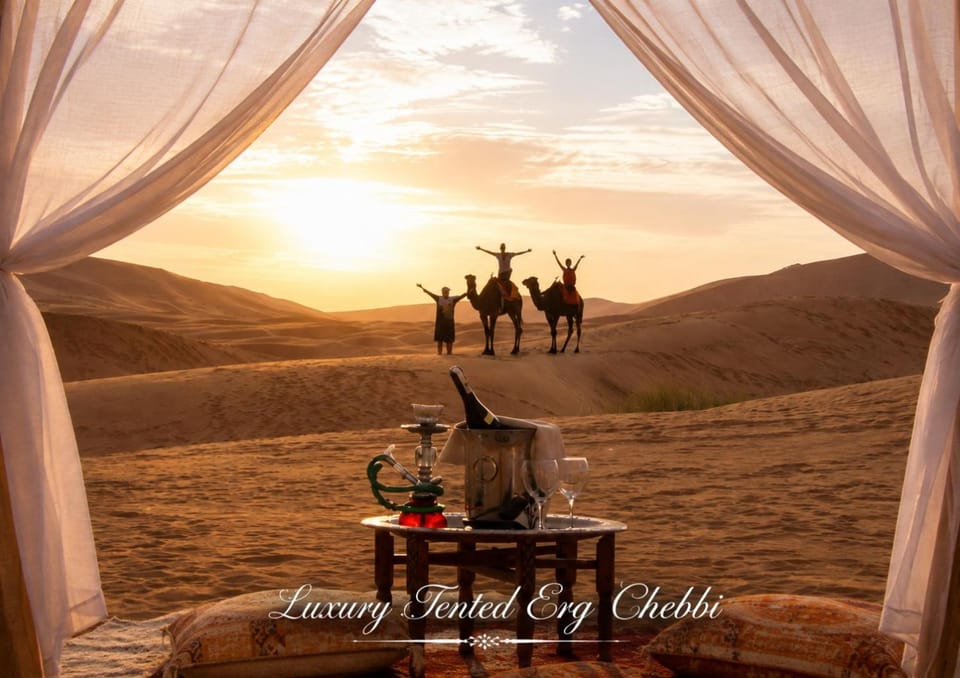 Luxury Tented Erg Chebbi Luxury tent in Morocco