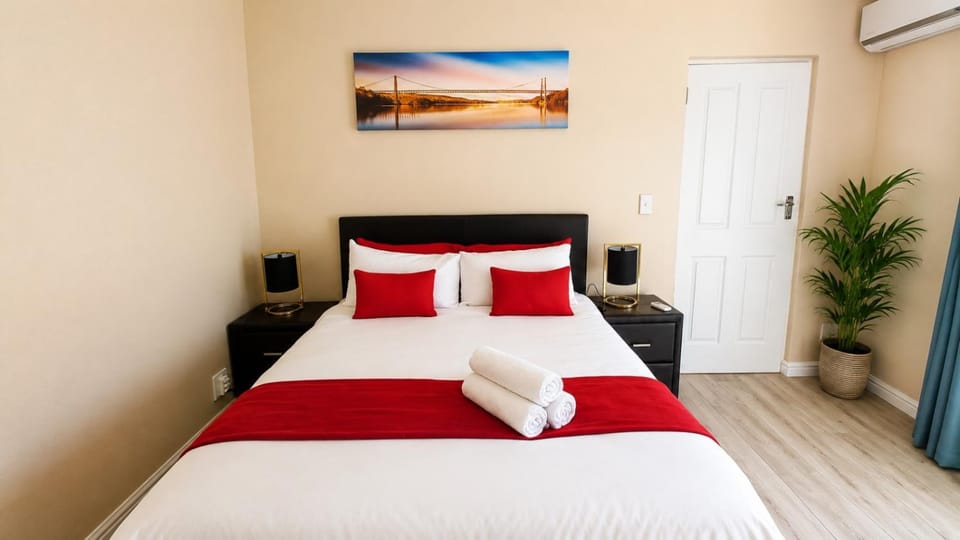 Bed, Bedroom, heating, air conditioner