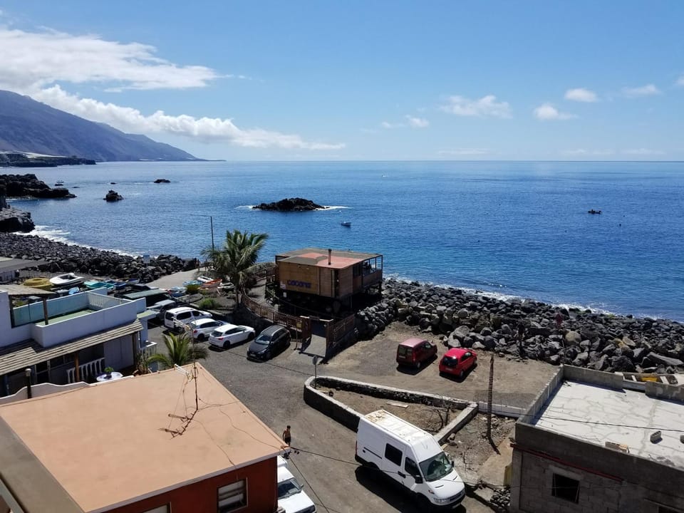 Natural landscape, Beach, Mountain view, Parking