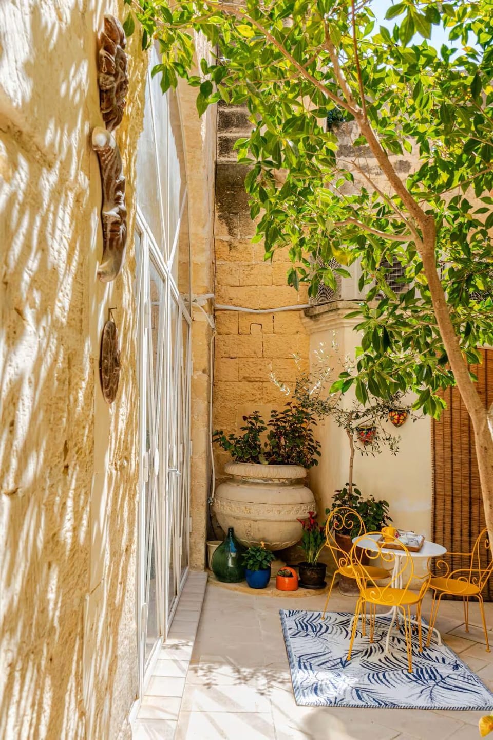 Property building, Patio, Spring, Garden, View (from property/room), Garden view