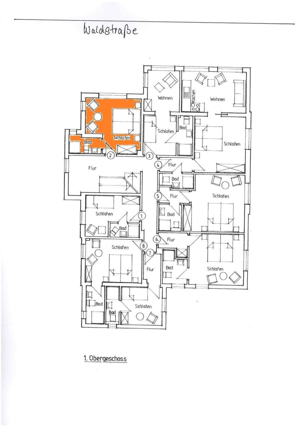 Pension Hilligenlei Zi 02 DZ Apartment in Nordfriesland