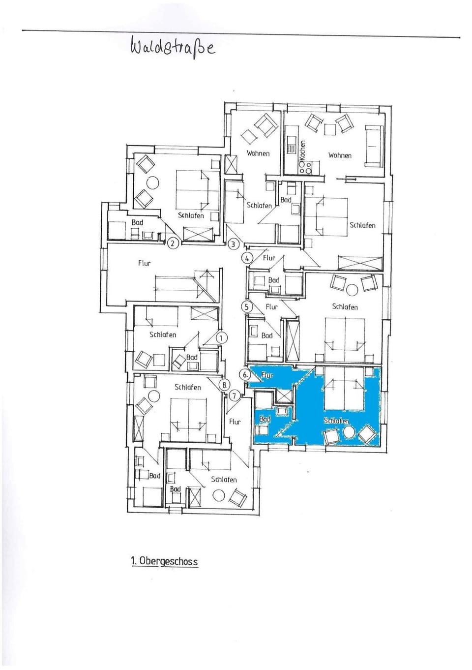 Pension Hilligenlei Zi 06 DZ Apartment in Nordfriesland