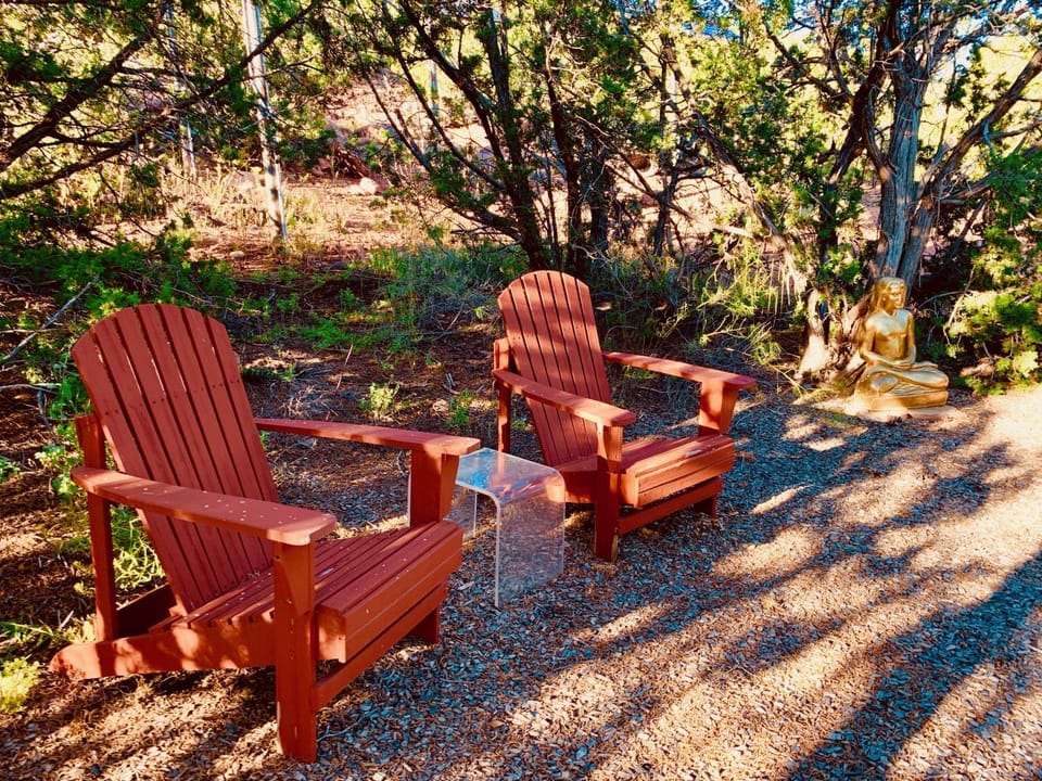 The Yoga Yurta at Sunny Mellow Eco Villa Villa in Bernalillo County