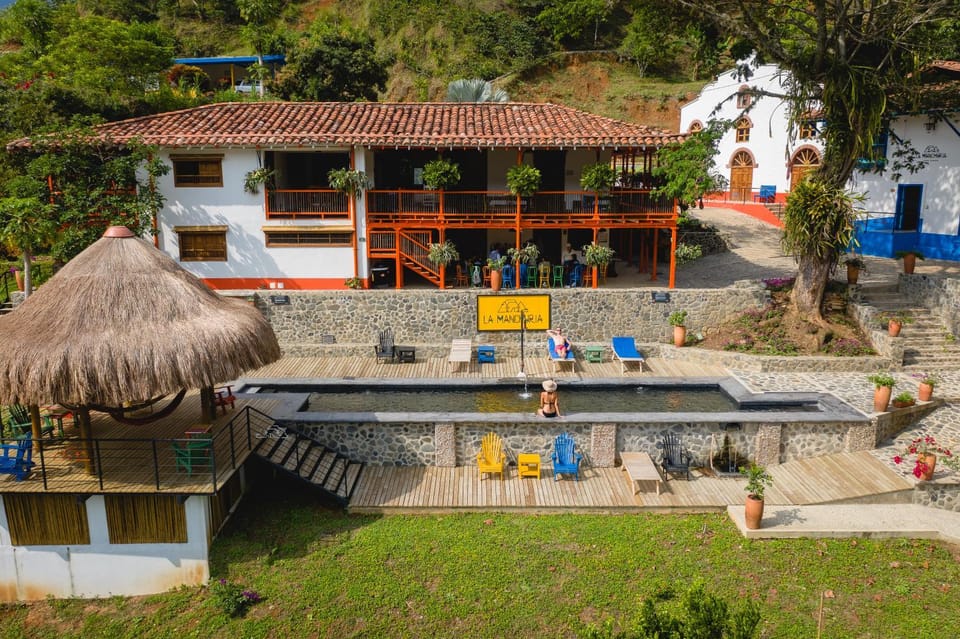 Property building, Day, Bird's eye view, Garden, Balcony/Terrace, Garden view, Pool view, Swimming pool