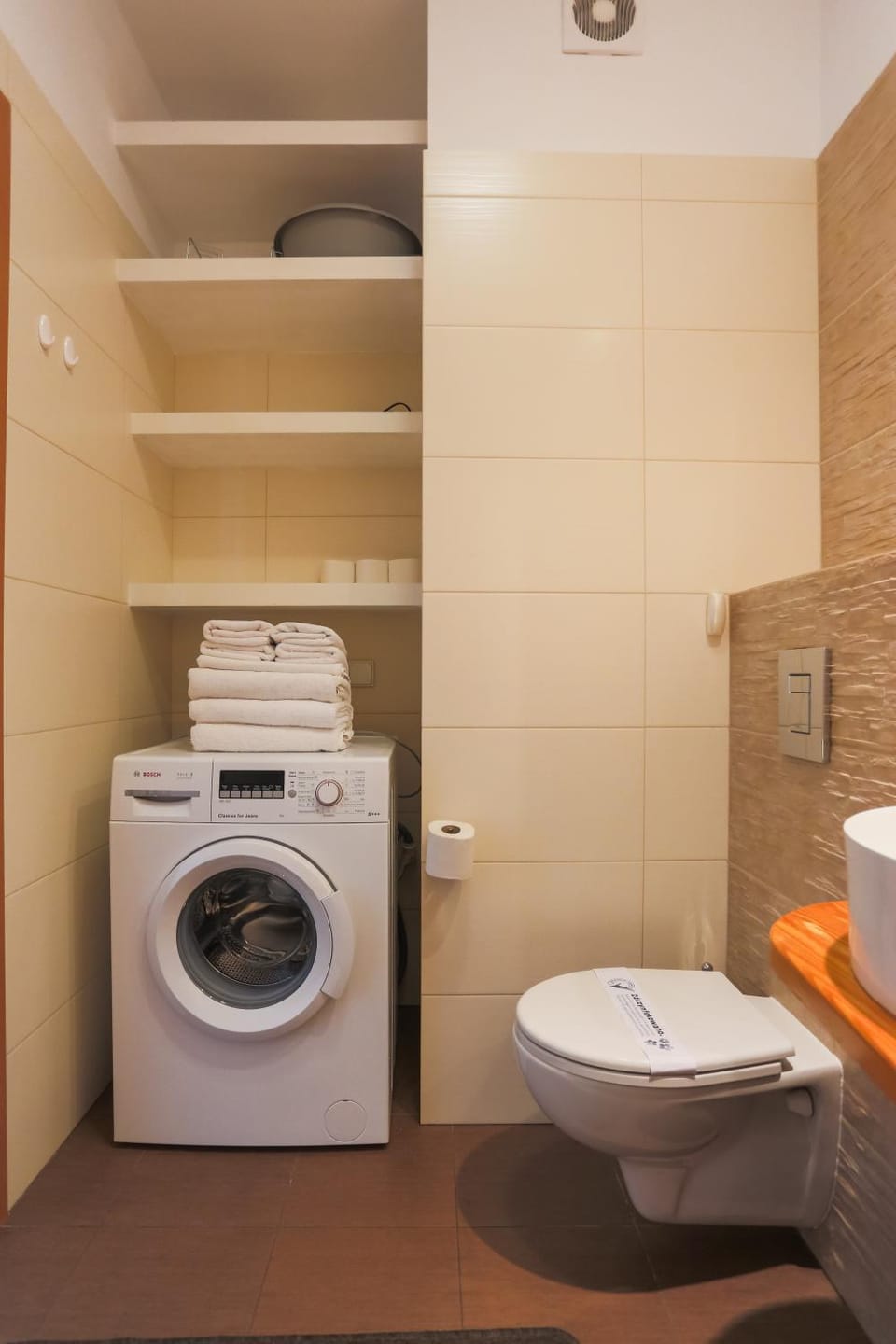 Toilet, Bathroom, washing machine