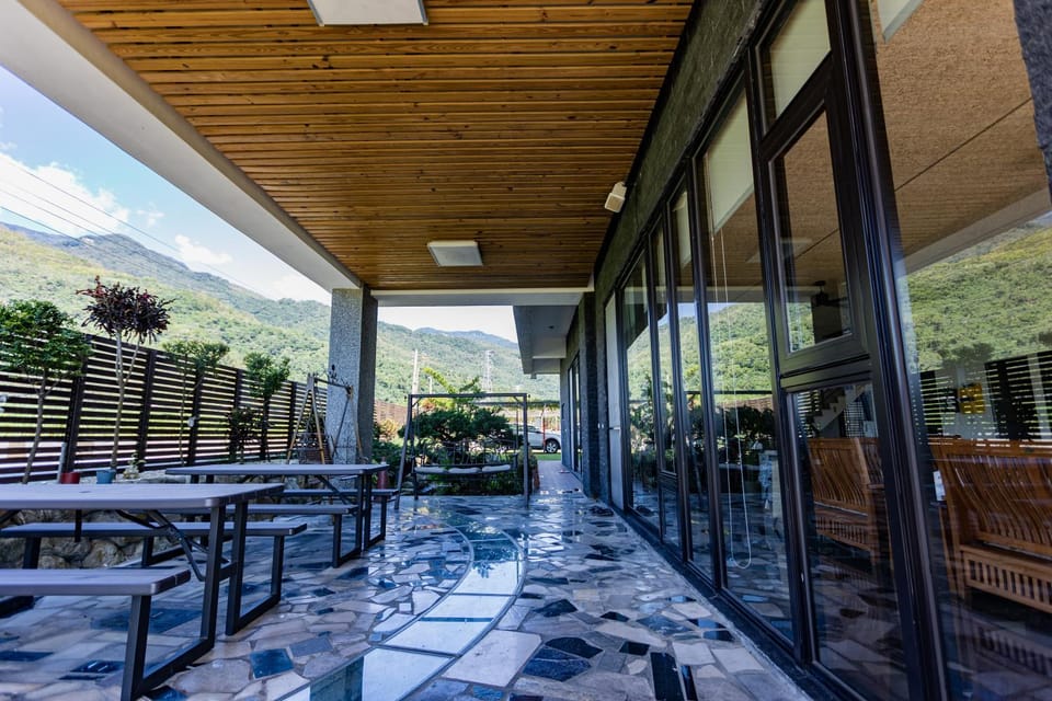 Patio, Natural landscape, Mountain view
