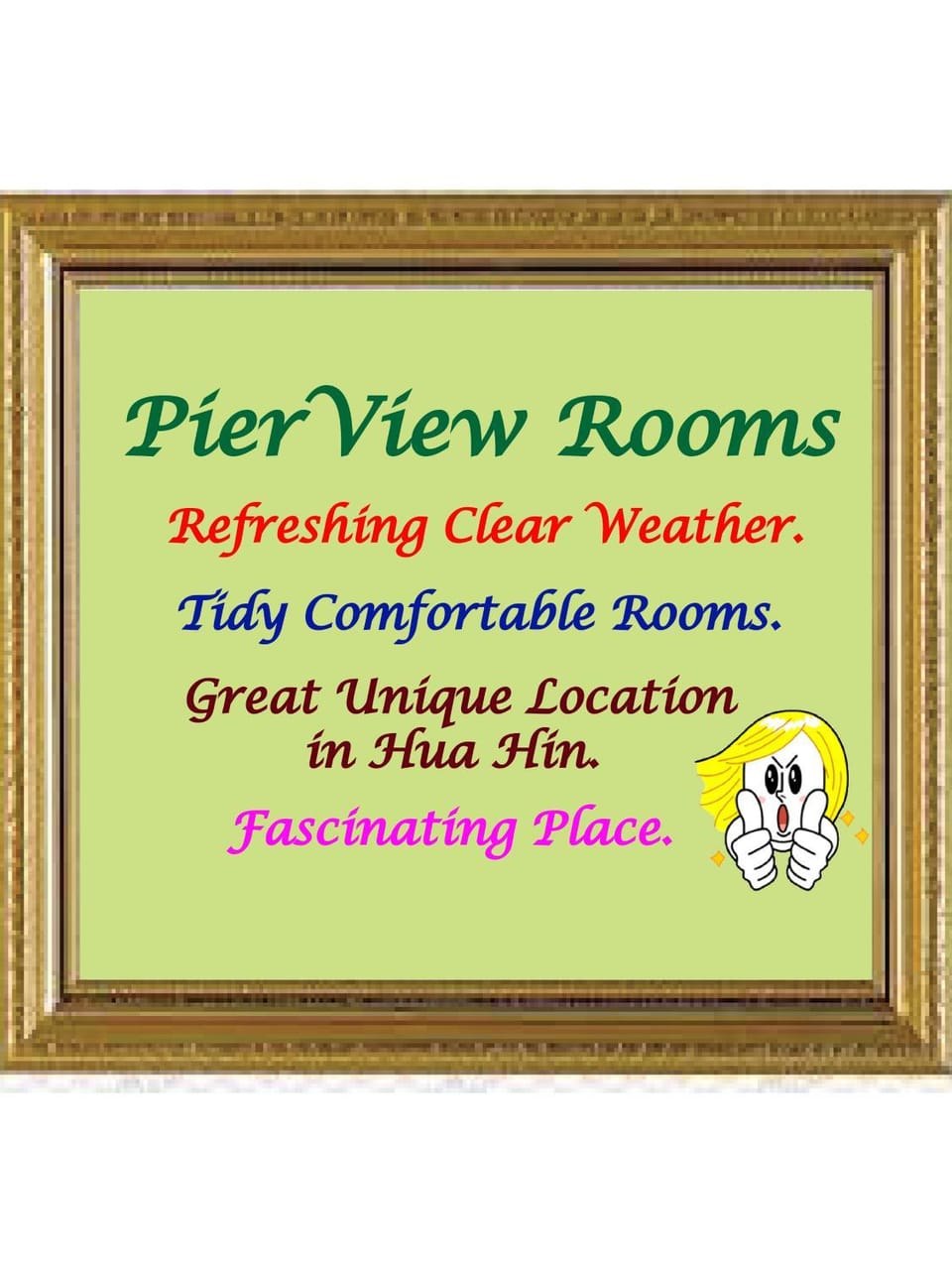 PierView Rooms Inn in Hua Hin District