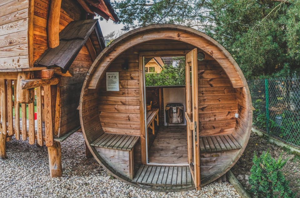 Day, Garden, Sauna