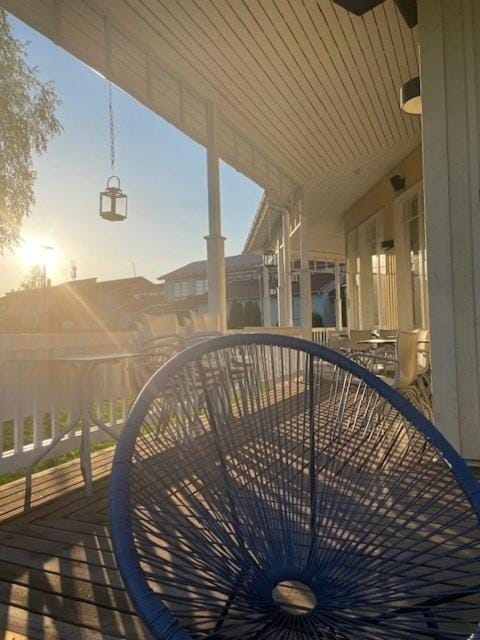 Patio, Sunset