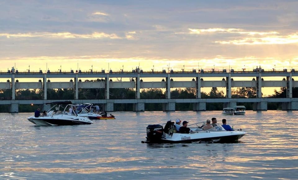 Activities, River view, Sunset