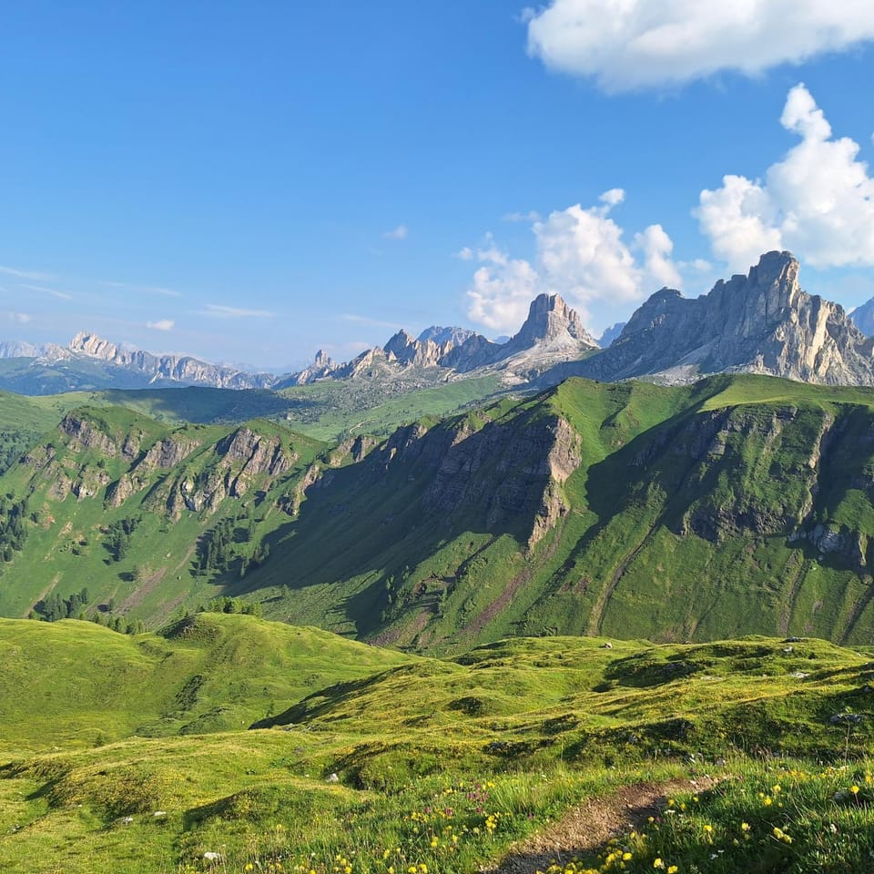 Natural landscape, Mountain view