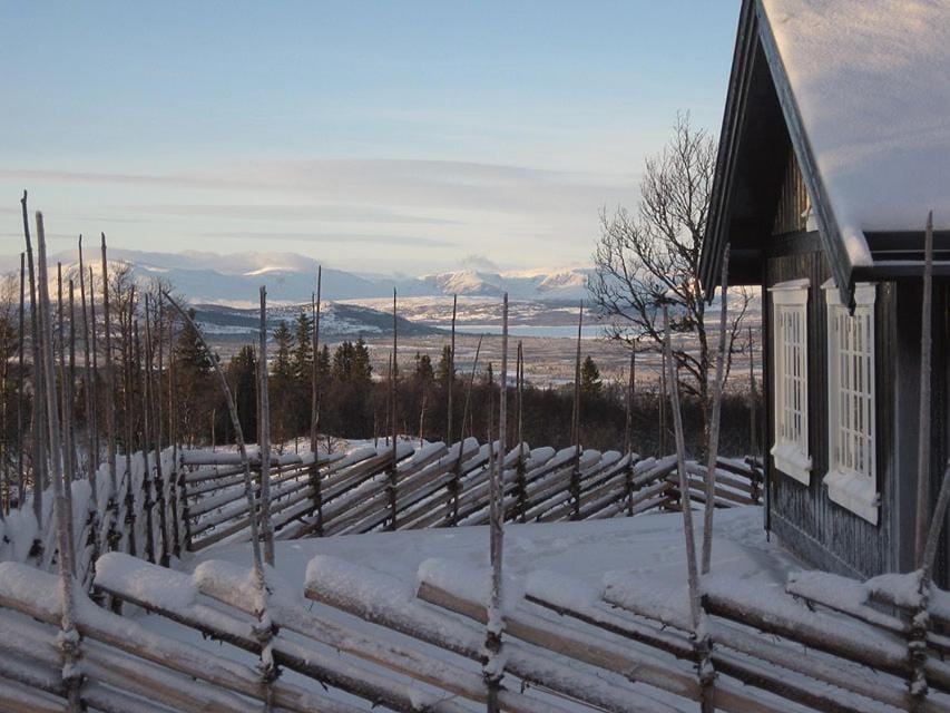 Winter, Mountain view