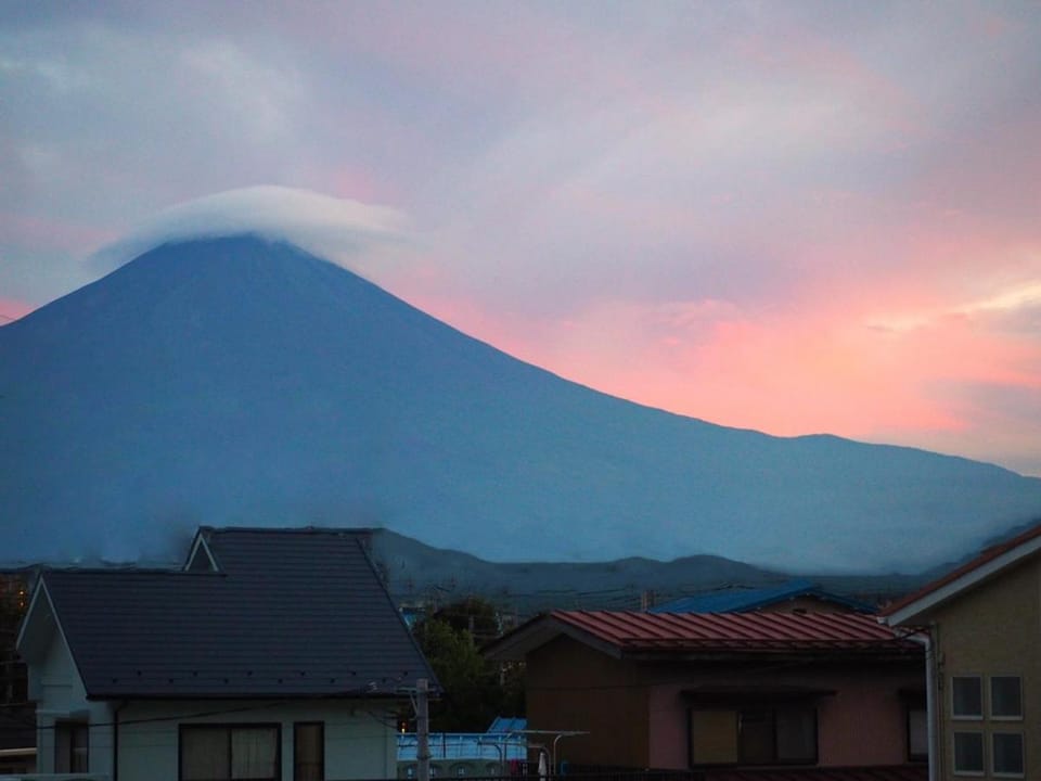 View (from property/room), Mountain view, Sunset