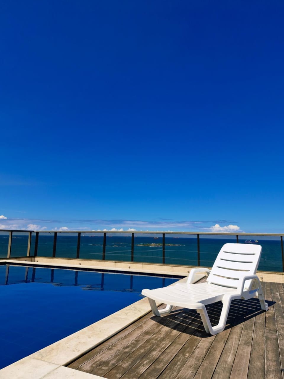 Day, Natural landscape, View (from property/room), Balcony/Terrace, Pool view, Sea view, Swimming pool, sunbed
