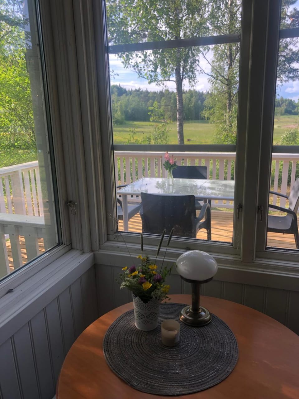Balcony/Terrace, Dining area, Garden view