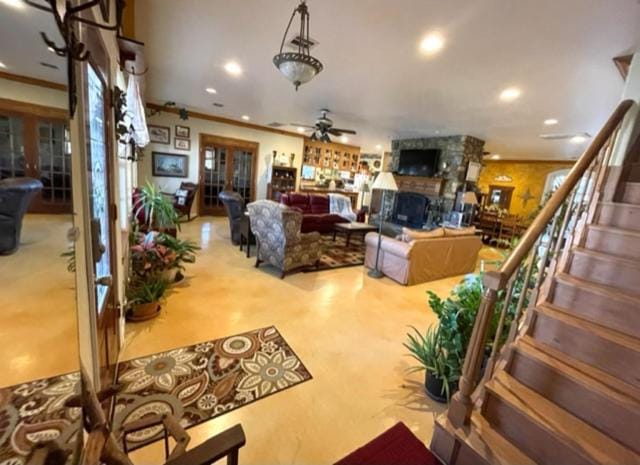 Living room, Seating area, Evening entertainment