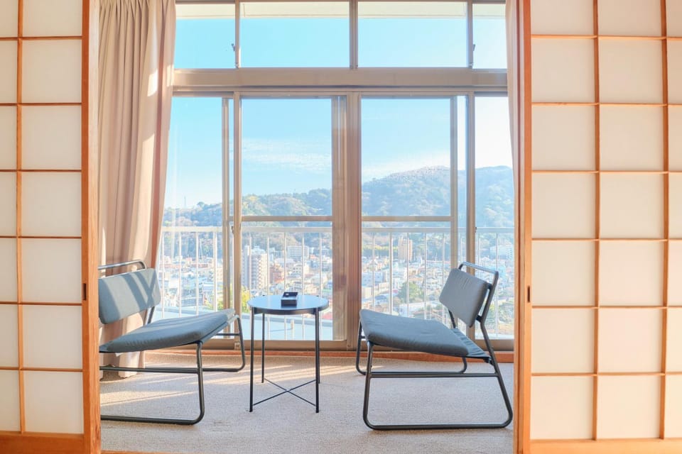 Natural landscape, View (from property/room), Seating area, Mountain view