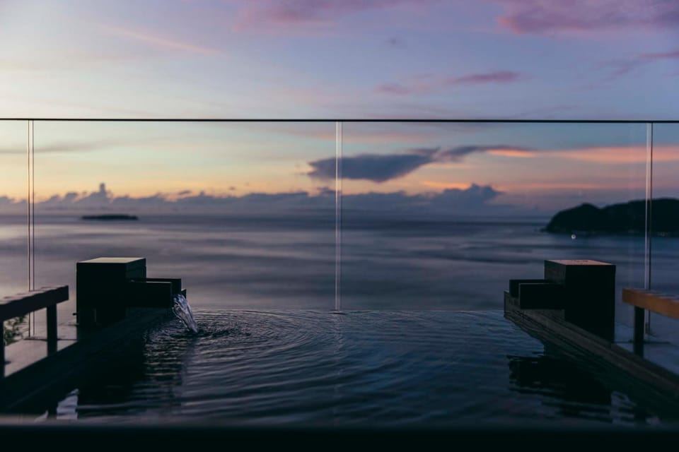 Hot Spring Bath, Photo of the whole room, Sea view, Sunrise