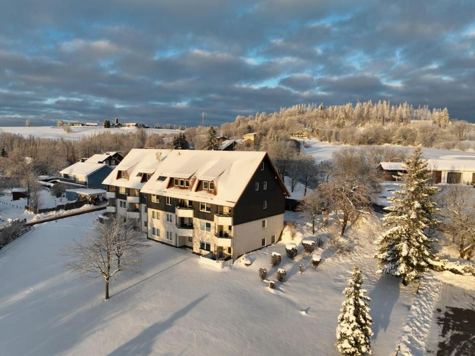 Property building, Day, Natural landscape, Winter