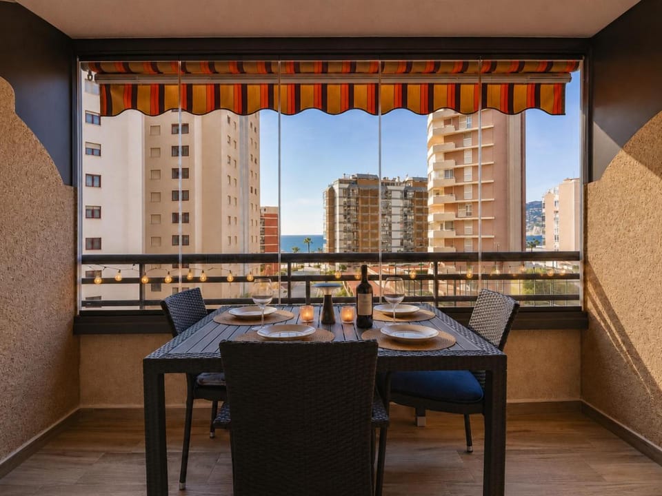 Winter, Balcony/Terrace, Sunset