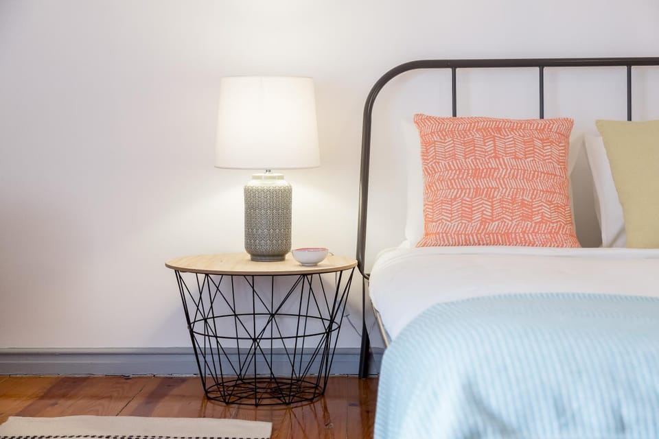 Bed, Decorative detail, Bedroom