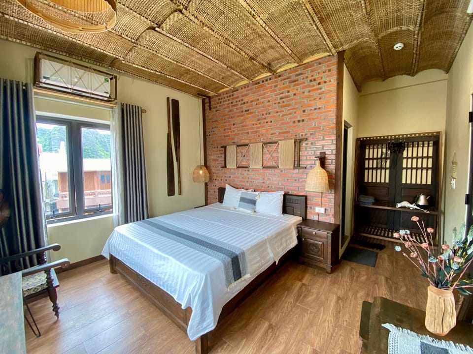 Bed, Bedroom, air conditioner