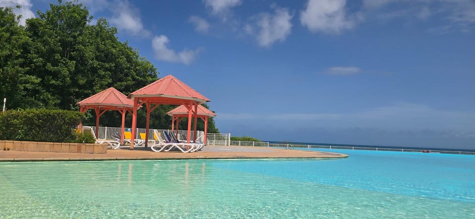 APT LES OISEAUX DU PARADIS 30m DE LA PLAGE VUE MER Apartment in Grande-Terre, Guadeloupe