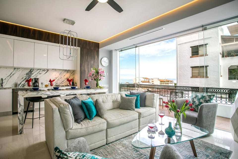 Pier 57 Modern Luxury PV's Best Rooftop! Apartment in Puerto Vallarta